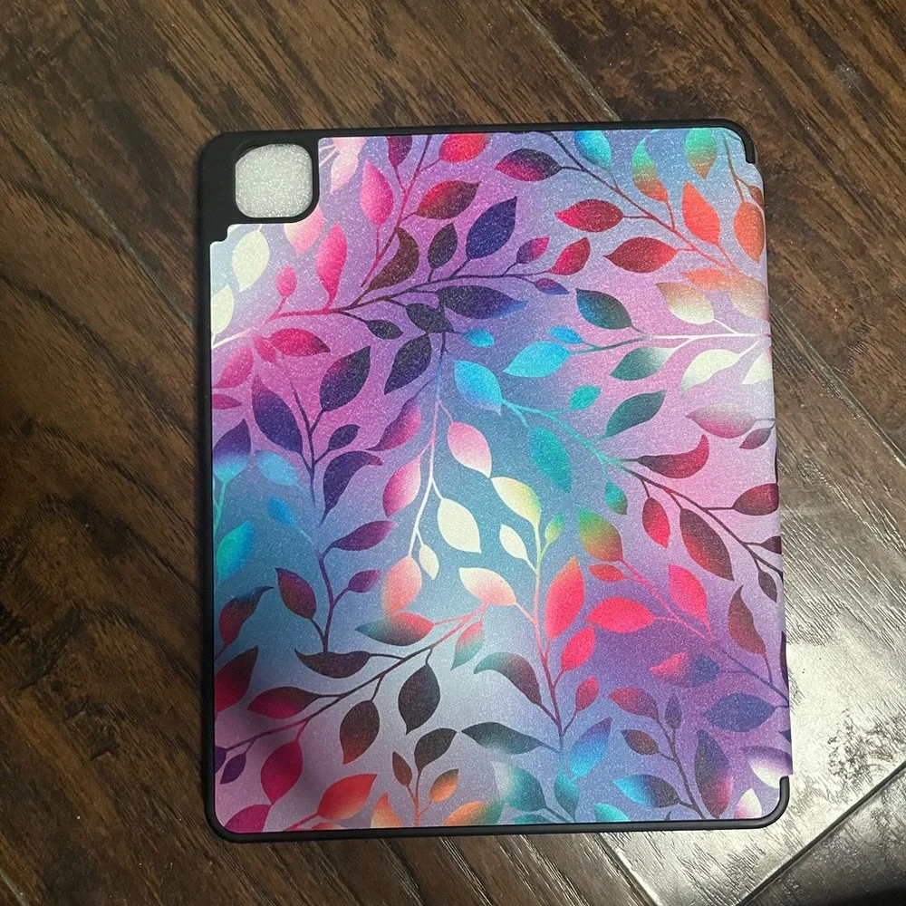 Vibrant Multicolor Leaf Tablet Cover